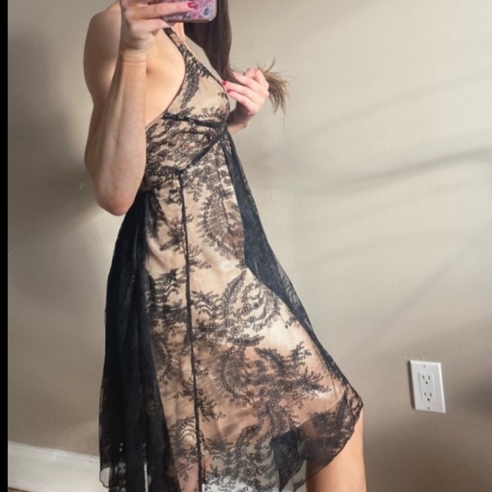 ABS Allen Schwartz Prom Dress - Picture 3 of 10